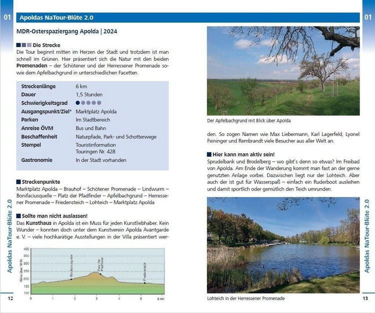 Produktbild: Wanderf&uuml;hrer "MDR Th&uuml;ringen Osterspaziergang"