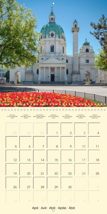 Produktbild: Heindl, K: Beautiful Vienna (Wall Calendar 2021 300 &times; 300 mm