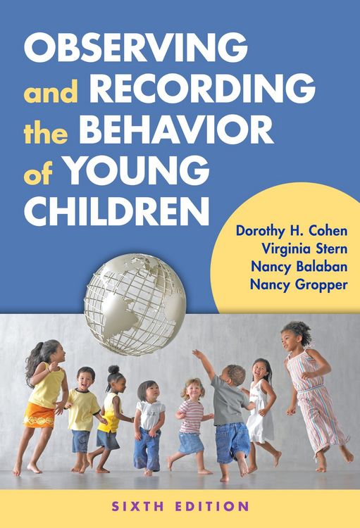 Produktbild: Cohen, D: Observing and Recording the Behavior of Young Chil