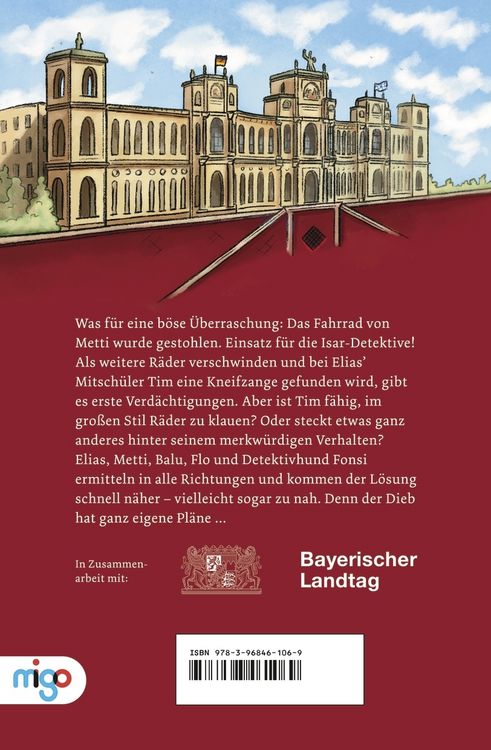 Produktbild: Die Isar-Detektive 3. Eine Falle f&uuml;r die Fahrraddiebe
