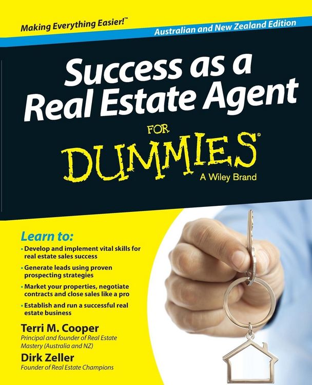 Produktbild: Success as a Real Estate Agent for Dummies, Australian and New Zealand Edition