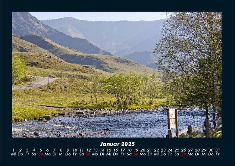 Produktbild: Berge 2025 Fotokalender DIN A4