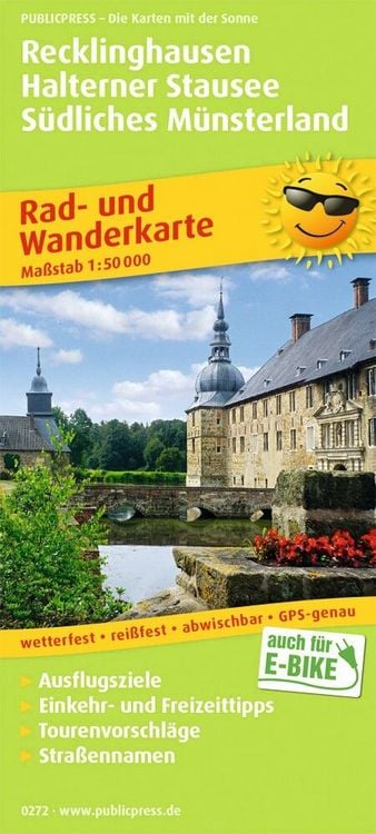 Produktbild: Recklinghausen - Halterner Stausee - S&uuml;dliches M&uuml;nsterland 1:50 000