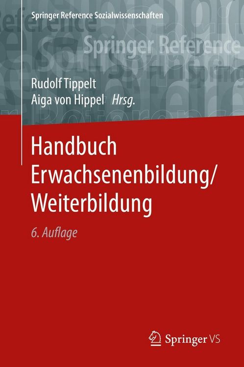 Produktbild: Handbuch Erwachsenenbildung/Weiterbildung