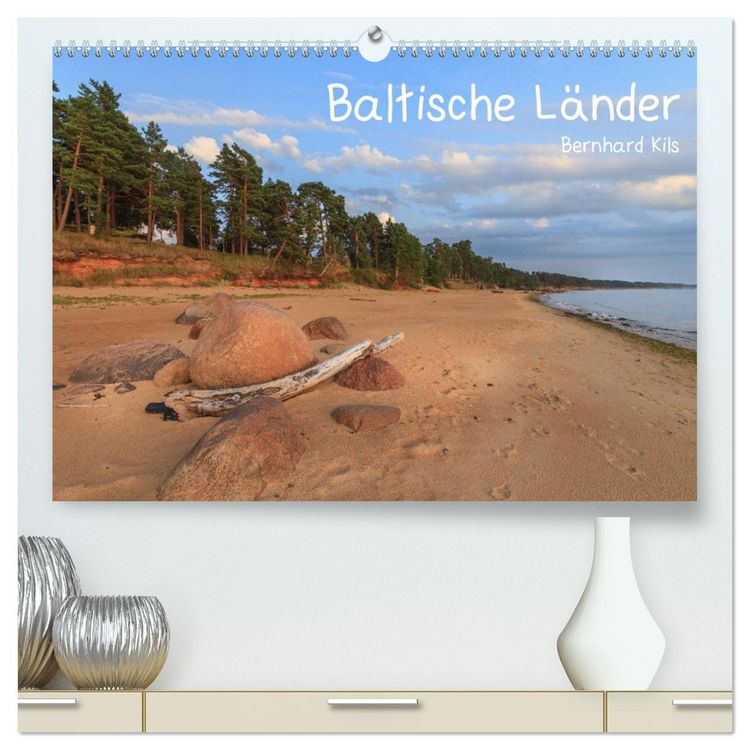 Produktbild: Baltische L&auml;nder (hochwertiger Premium Wandkalender 2026 DIN A2 quer), Kunstdruck in Hochglanz