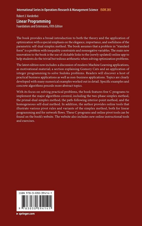 Produktbild: Linear Programming