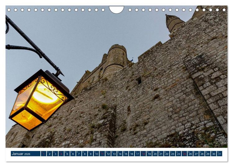 Produktbild: Normandie - raue K&uuml;sten, sanfte H&uuml;gel (Wandkalender 2026 DIN A4 quer), CALVENDO Monatskalender