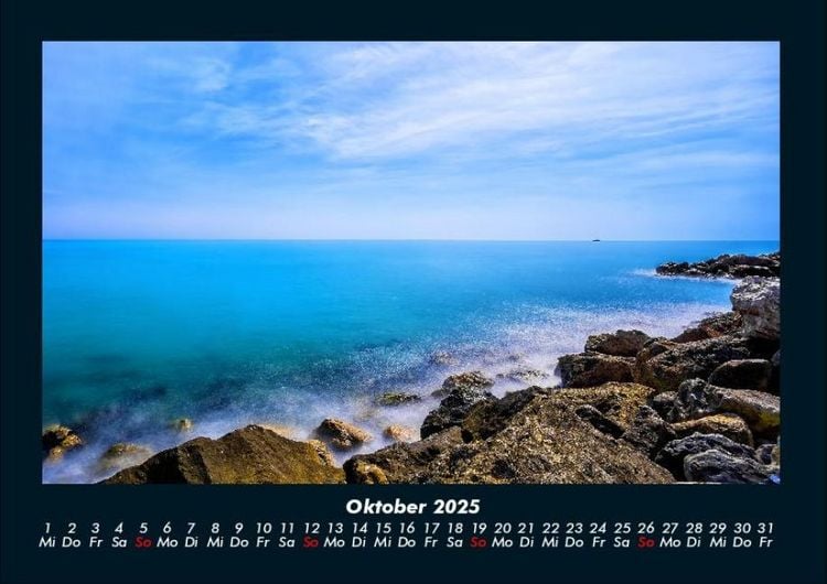 Produktbild: Meereslandschaft 2025 Fotokalender DIN A4