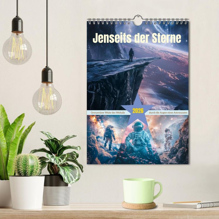 Produktbild: Jenseits der Sterne (Wandkalender 2026 DIN A4 hoch), CALVENDO Monatskalender