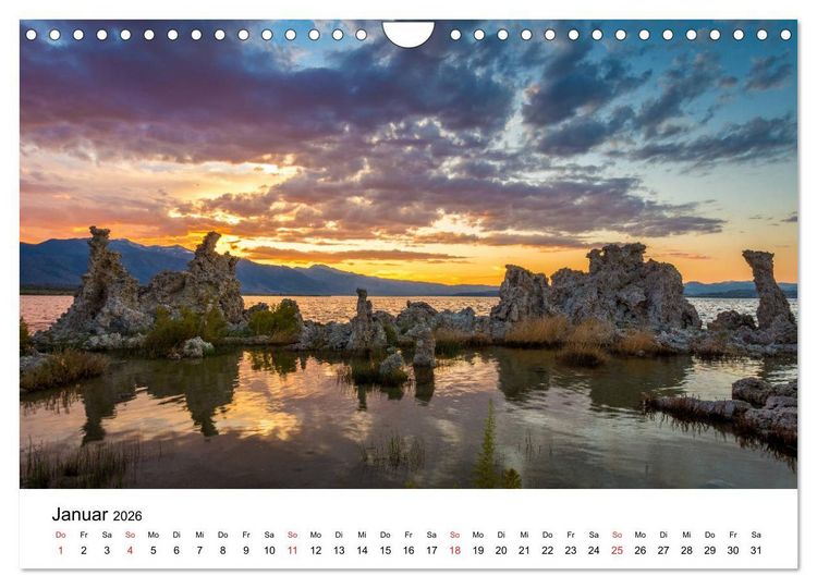 Produktbild: S&uuml;dwesten der USA - Atemberaubende Landschaften (Wandkalender 2026 DIN A4 quer), CALVENDO Monatskalender