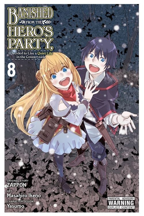 Produktbild: Banished from the Hero's Party, I Decided to Live a Quiet Life in the Countryside, Vol. 8 (manga)