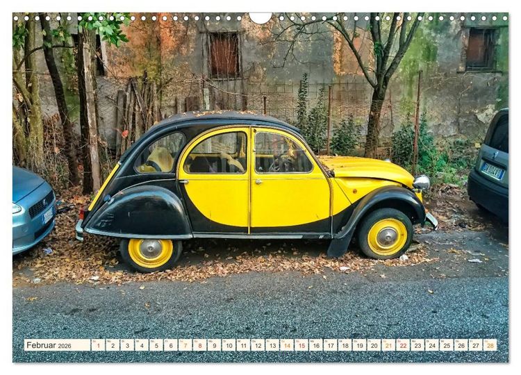 Produktbild: Citro&euml;n 2CV - geliebte Ente (Wandkalender 2026 DIN A3 quer), CALVENDO Monatskalender