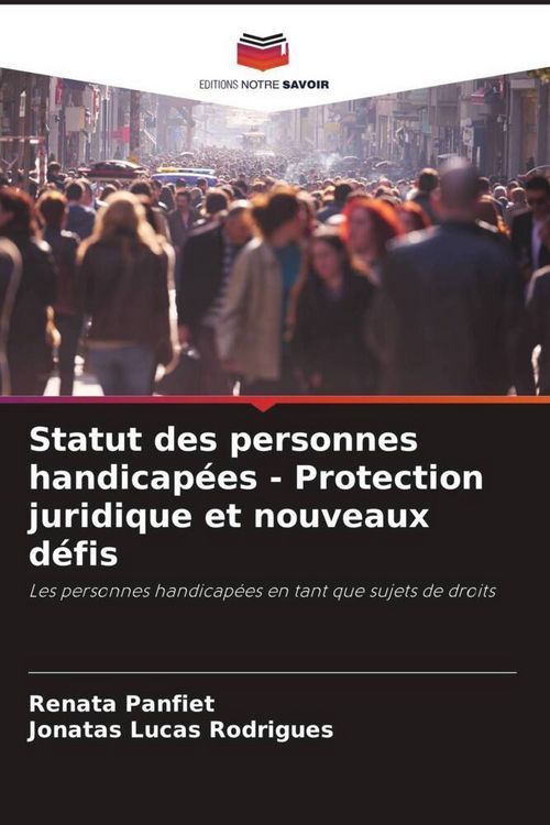 Produktbild: Statut des personnes handicap&eacute;es - Protection juridique et nouveaux d&eacute;fis