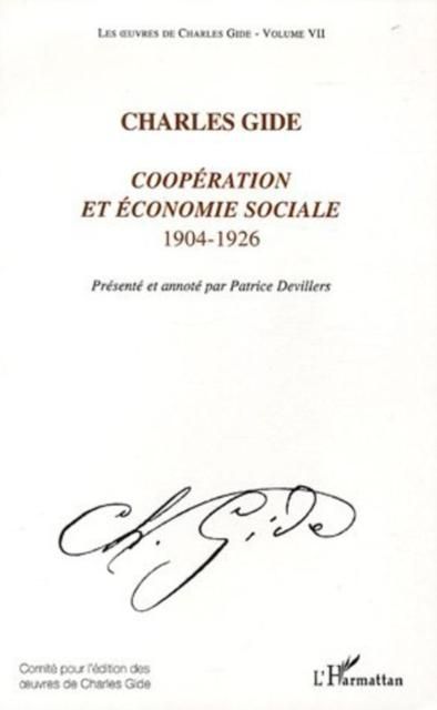 Produktbild: Cooperation et economie sociale