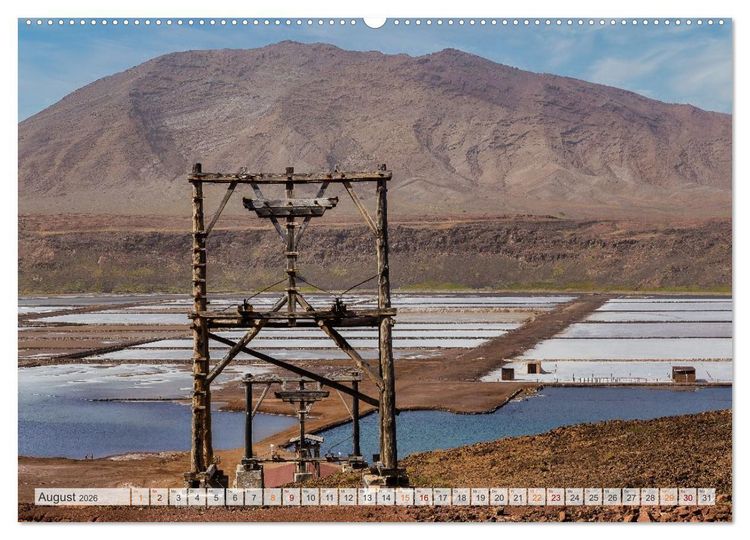 Produktbild: Cabo Verde - Inseln voller Farbe, Licht und Lebendigkeit (hochwertiger Premium Wandkalender 2026 DIN A2 quer), Kunstdruck in Hochglanz