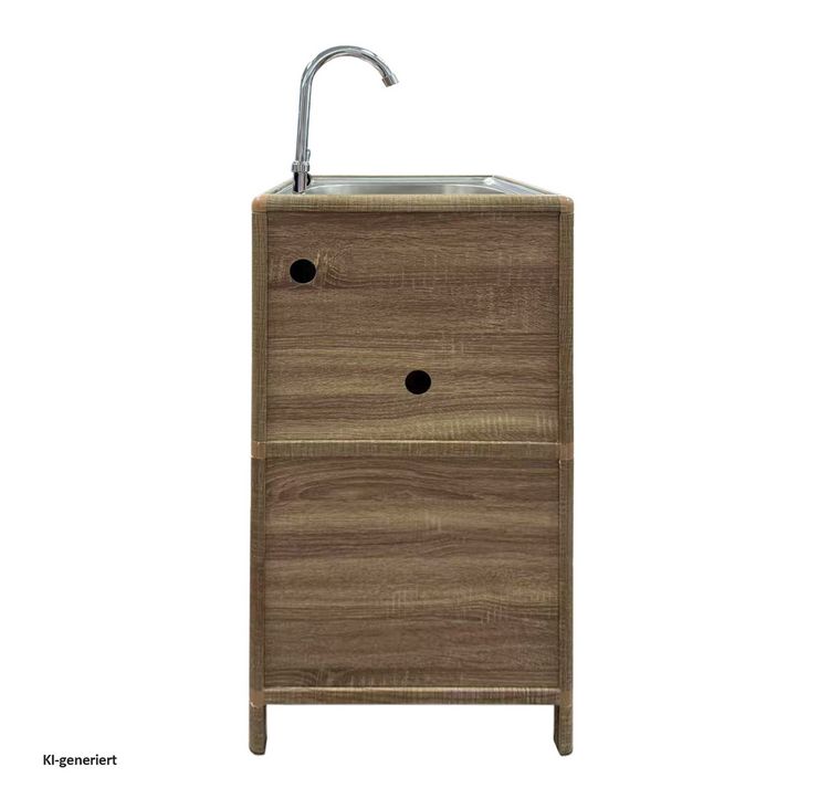 Produktbild: HTI-Living Sp&uuml;le mit Unterschrank f&uuml;r Outdoork&uuml;che Sonoma