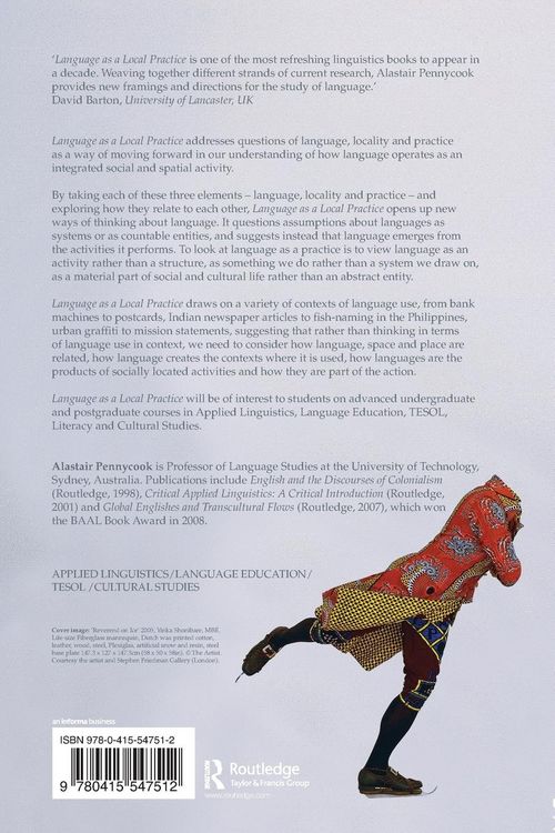 Produktbild: Language as a Local Practice