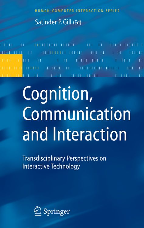 Produktbild: Cognition, Communication and Interaction