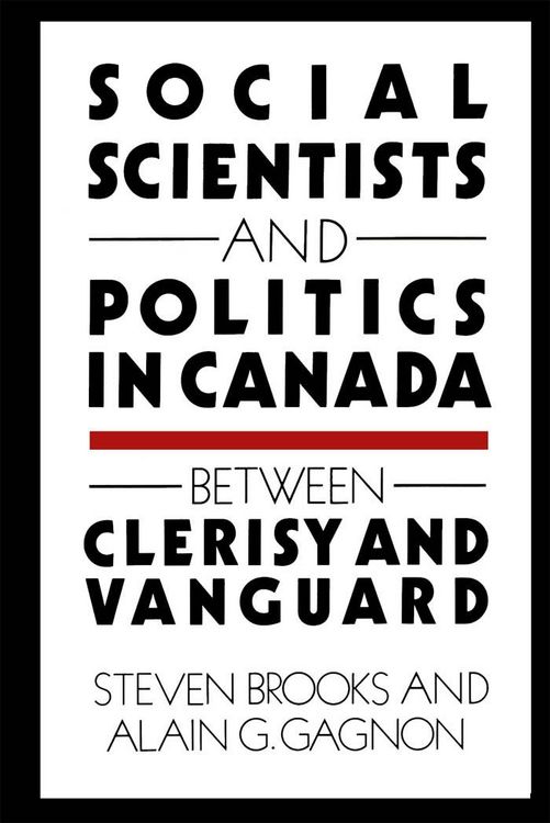 Produktbild: Social Scientists and Politics in Canada