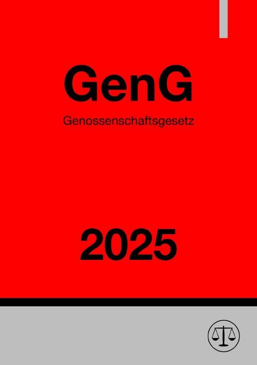 Produktbild: Genossenschaftsgesetz - GenG 2025