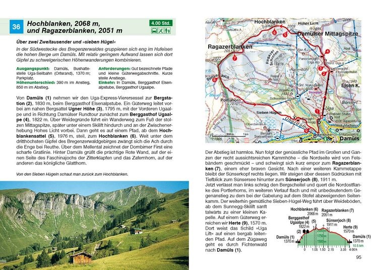 Produktbild: ROTHER Wanderf&uuml;hrer Bregenzerwald