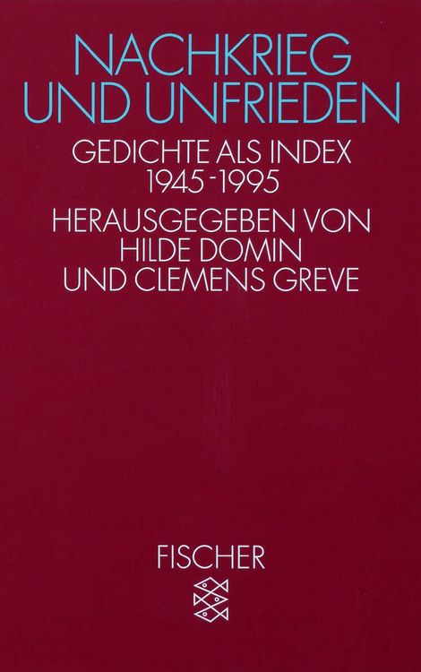 Produktbild: Nachkrieg und Unfrieden