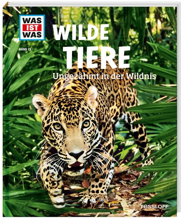 Produktbild: WAS IST WAS Band 13 Wilde Tiere. Ungez&auml;hmt in der Wildnis