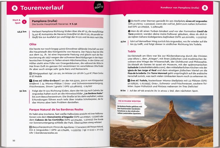 Produktbild: MARCO POLO Camper Guide Nordspanien: Atlantikk&uuml;ste & Pyren&auml;en