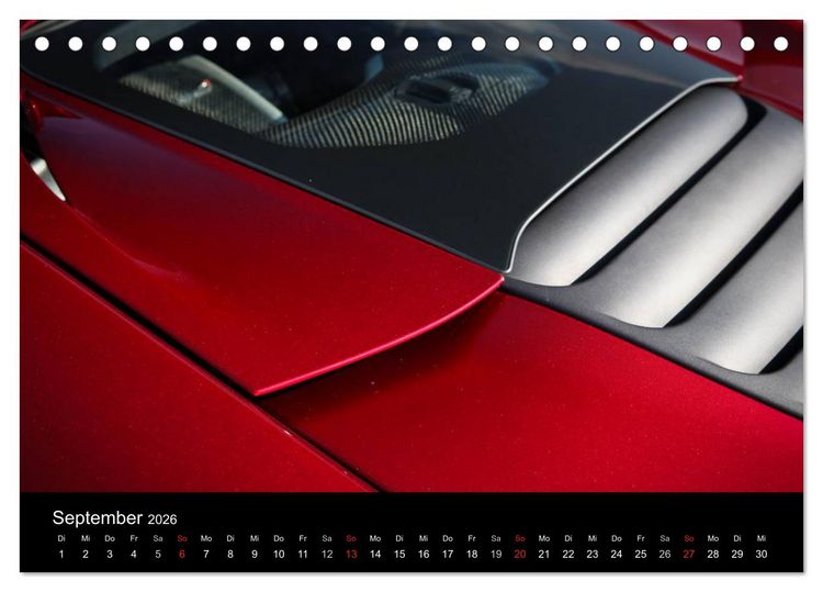Produktbild: McLaren MP4-12C Spider (Tischkalender 2026 DIN A5 quer), CALVENDO Monatskalender