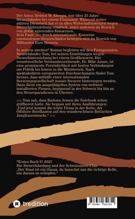 Produktbild: Die Steuerfahndung und der Konzern