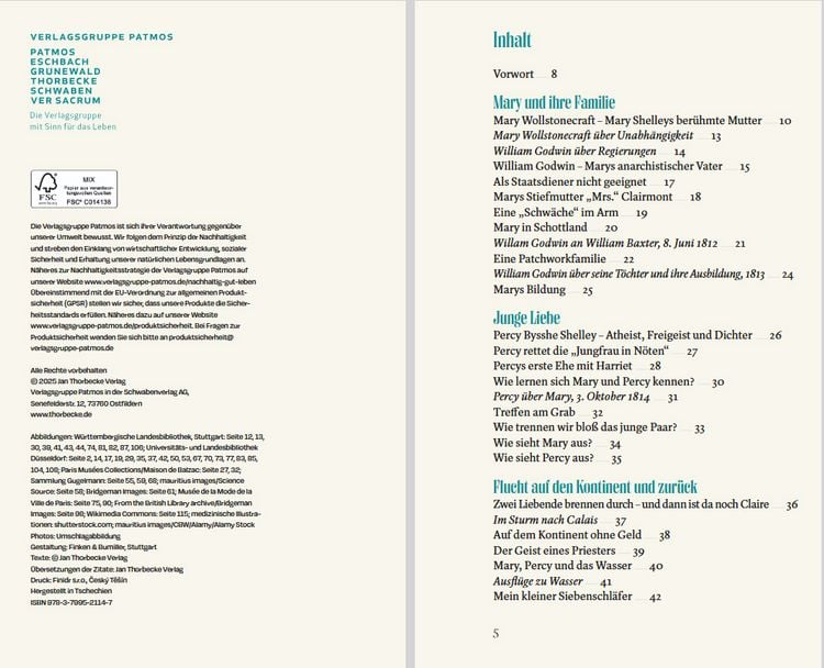 Produktbild: Mary Shelley &ndash; Wissenswertes & Erstaunliches &uuml;ber die Sch&ouml;pferin von &bdquo;Frankenstein&ldquo;