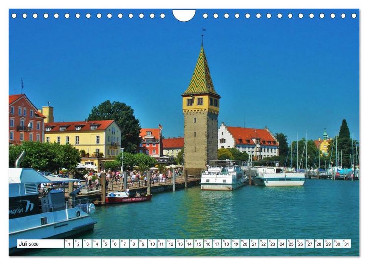 Produktbild: Am Bodenseeufer (Wandkalender 2026 DIN A4 quer), CALVENDO Monatskalender