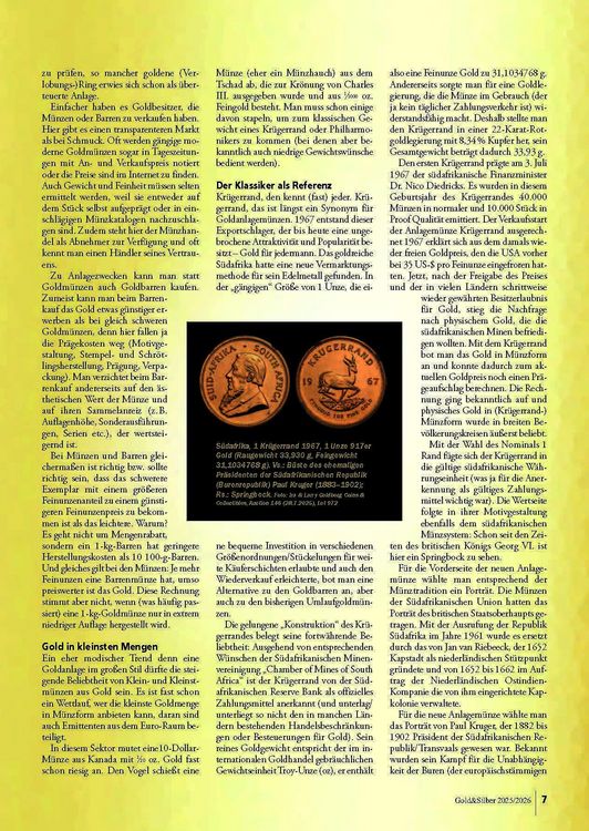 Produktbild: Sonderheft Gold & Silber