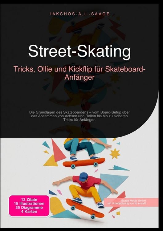 Produktbild: Street-Skating: Tricks, Ollie und Kickflip f&uuml;r Skateboard-Anf&auml;nger