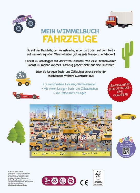 Produktbild: Mein Wimmelbuch Fahrzeuge
