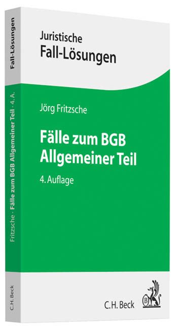 Produktbild: F&auml;lle zum BGB Allgemeiner Teil