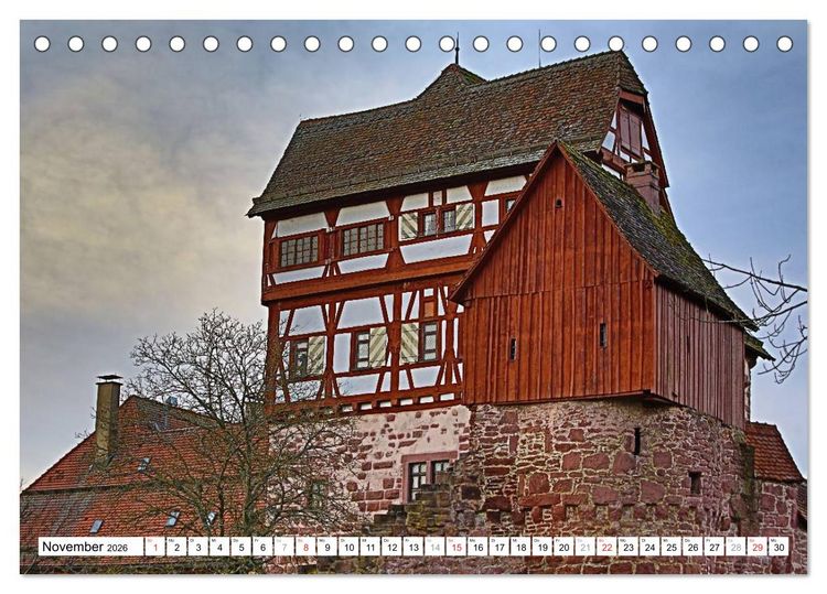 Produktbild: Altensteig (Tischkalender 2026 DIN A5 quer), CALVENDO Monatskalender