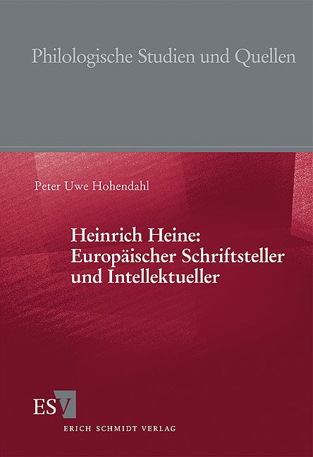 Produktbild: Heinrich Heine: Europ&auml;ischer Schriftsteller und Intellektueller