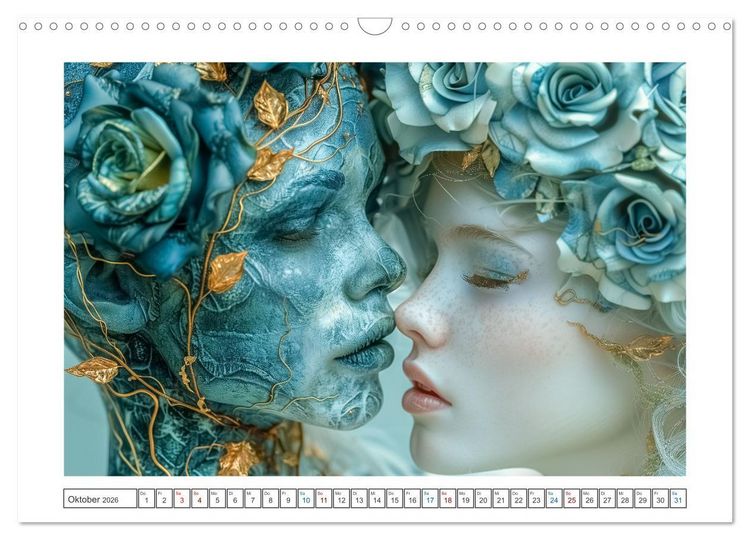 Produktbild: Magische Gesichter (Wandkalender 2026 DIN A3 quer), CALVENDO Monatskalender