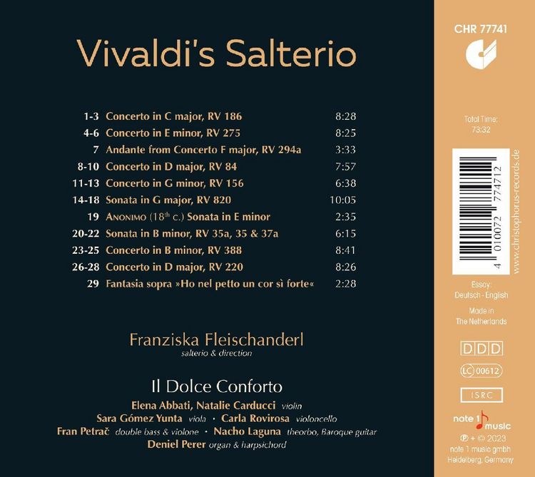 Produktbild: Antonio Vivaldi: Vivaldi s Salterio