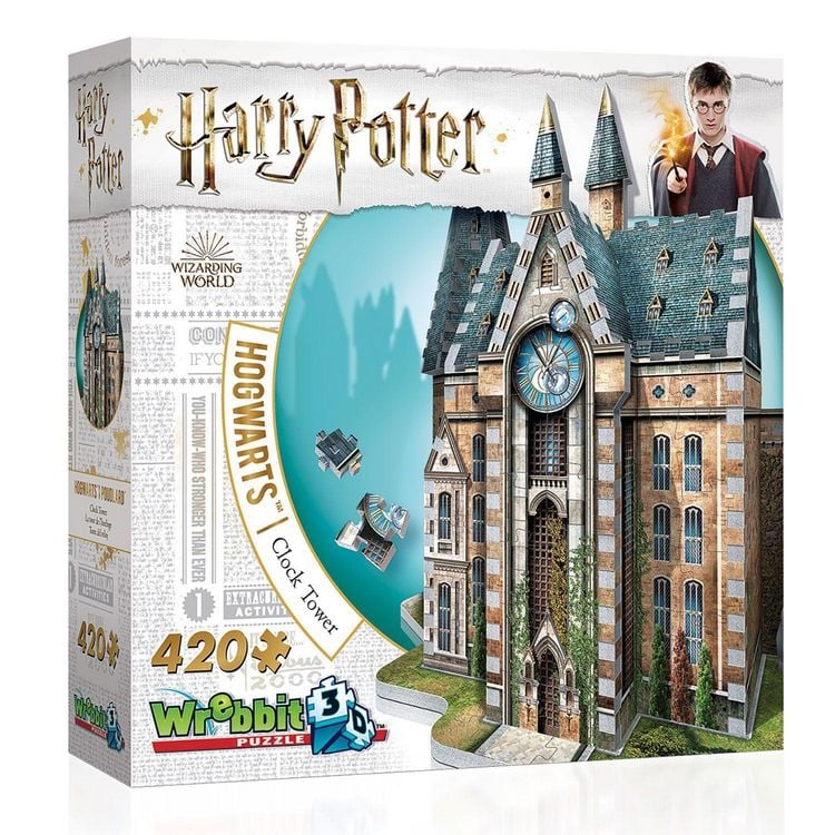 Produktbild: Hogwarts Clocktower Harry Potter (420 Teile) - 3D-Puzzle