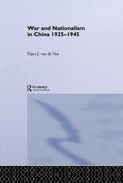 Produktbild: War and Nationalism in China: 1925-1945