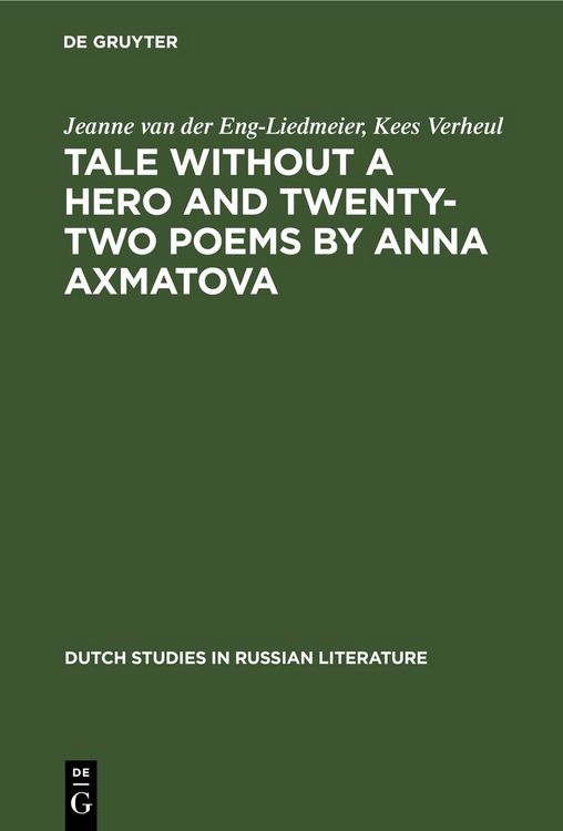 Produktbild: Tale without a Hero and Twenty-Two Poems by Anna Axmatova