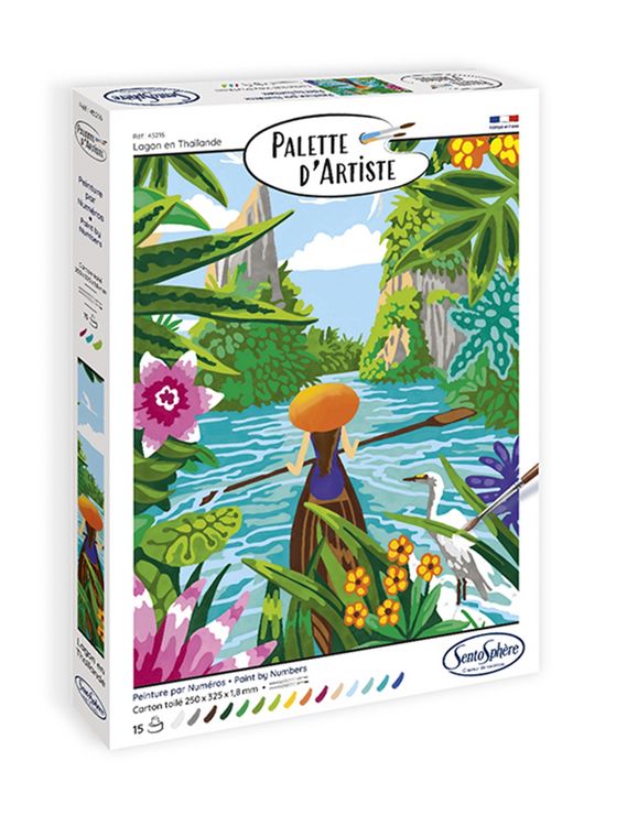 Produktbild: SENTOSPH&Egrave;RE - Malen nach Zahlen Thailand