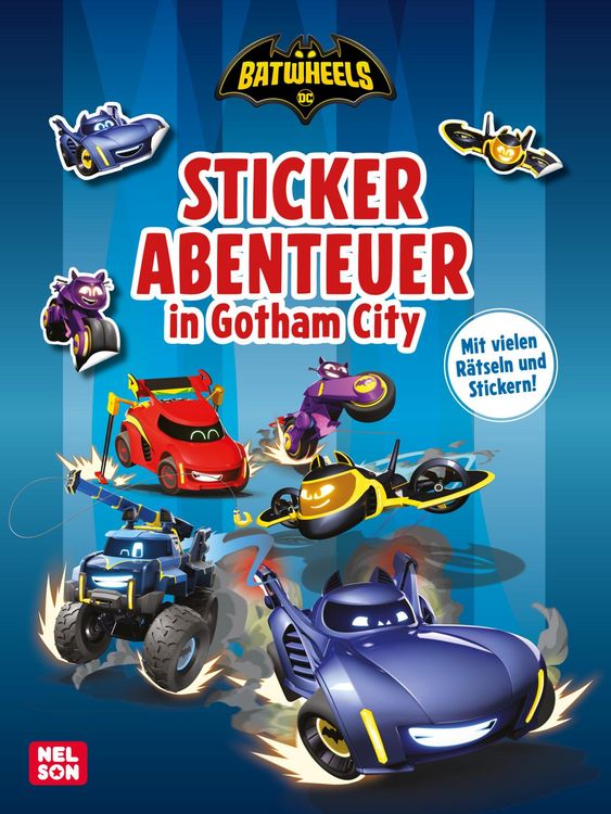 Produktbild: DC Batwheels: Stickerabenteuer in Gotham City