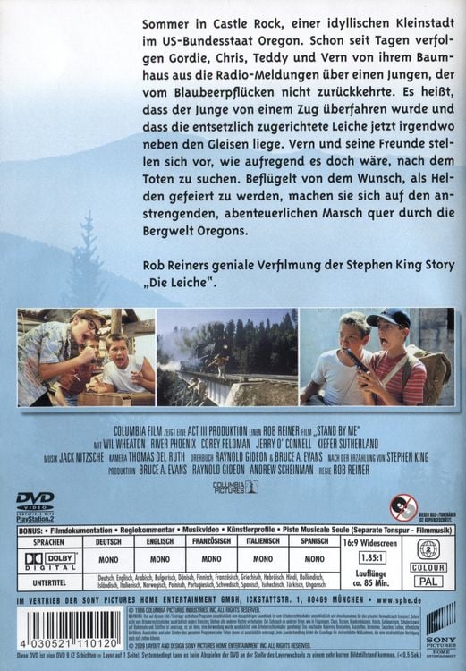 Produktbild: Stand by me - Das Geheimnis eines Sommers