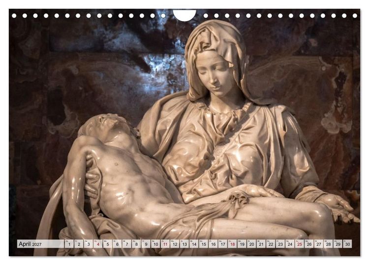 Produktbild: San Pietro - Petersplatz und Petersdom (Wandkalender 2027 DIN A4 quer), CALVENDO Monatskalender