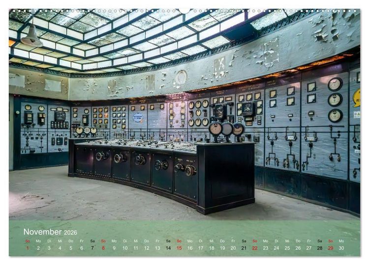 Produktbild: Betrieb eingestellt - Industrieruinen in Europa (Wandkalender 2026 DIN A2 quer), CALVENDO Monatskalender
