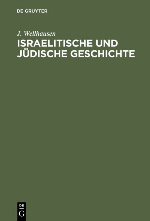 Produktbild: Israelitische und j&uuml;dische Geschichte