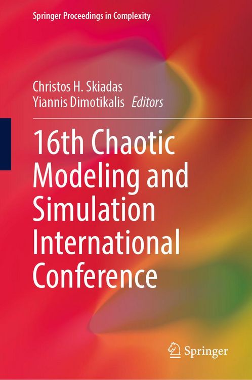 Produktbild: 16th Chaotic Modeling and Simulation International Conference